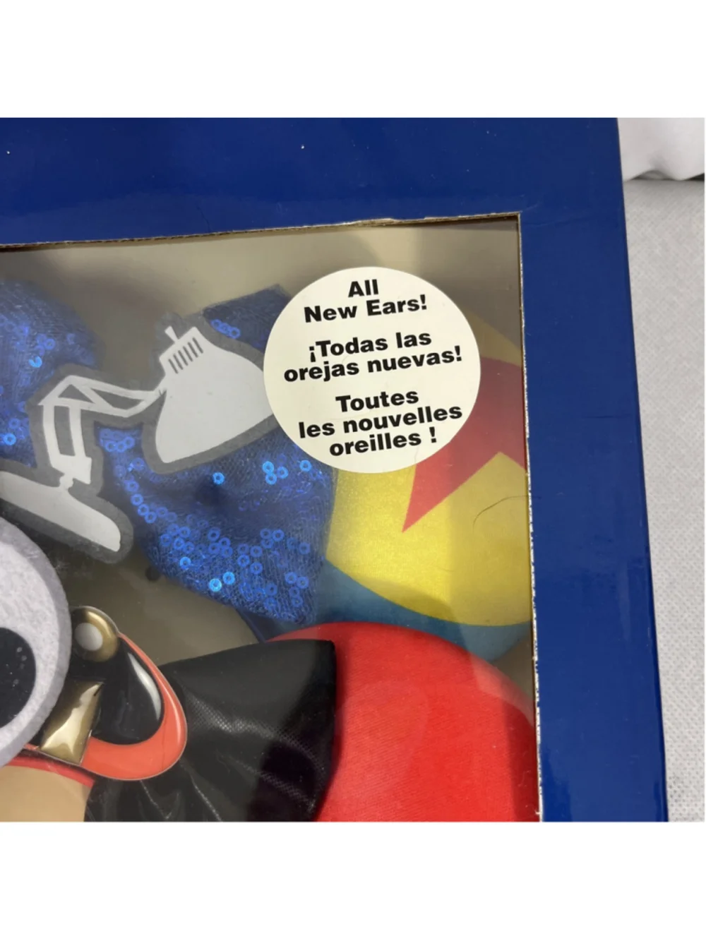 Disguise Disney Pixar Costume Ear Set 5 pc Monsters Inc Toy Story Incredibles UP